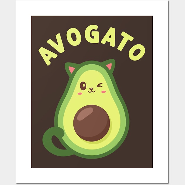 Avogato Wall Art by NinthStreetShirts